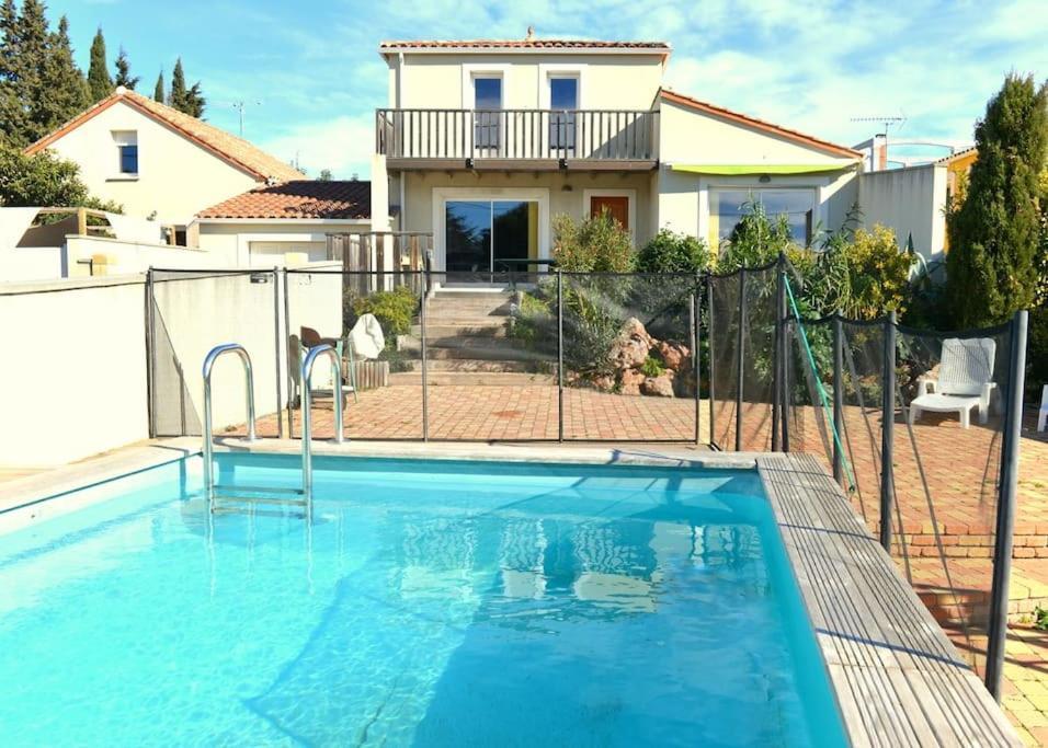 Grande Villa Neuve Avec Piscine Pres Mer Et Sete Balaruc-les-Bains Exterior foto